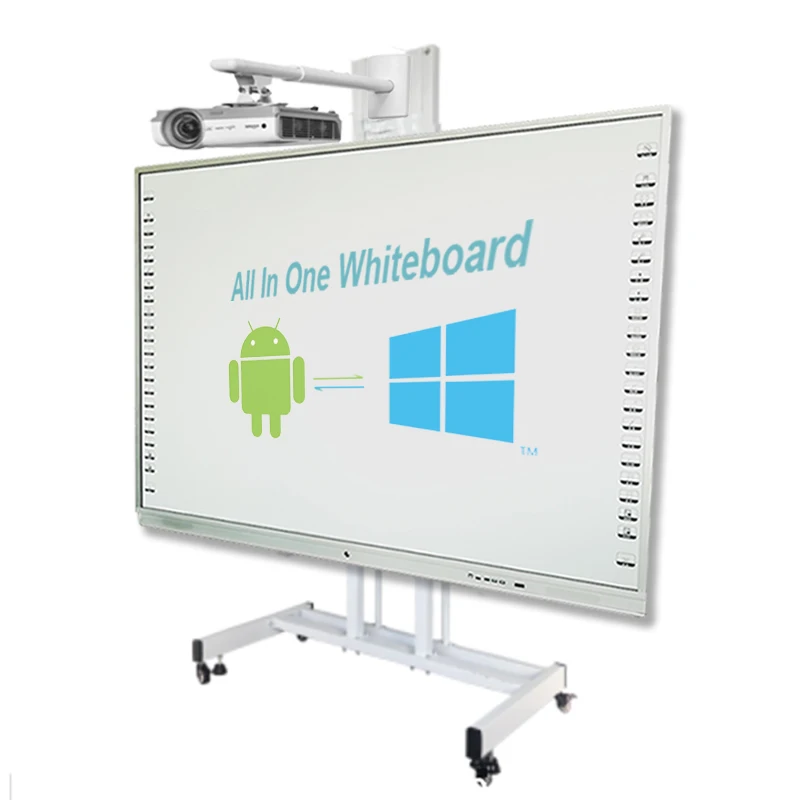 Large Scale Producer Smart Electronic Interactive Writing Smart Multimedia Ceramic Board Whiteboard For School