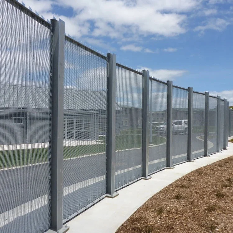 product hot dipped galvanizing 358 security mesh fence panel chinas metal anti climb for prison welded cut size square available for-14