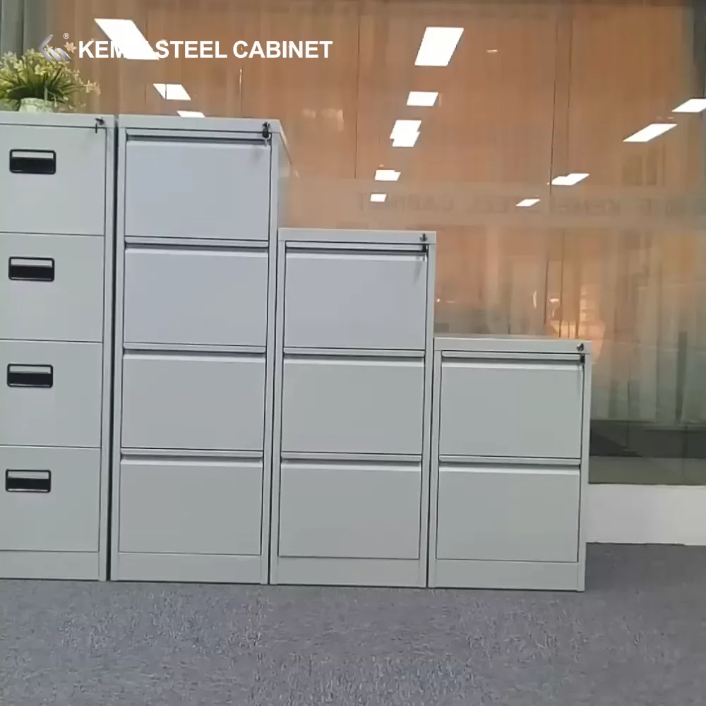 Steel Office Furniture Vertical Filing 4 Drawer Wardrobe Buy