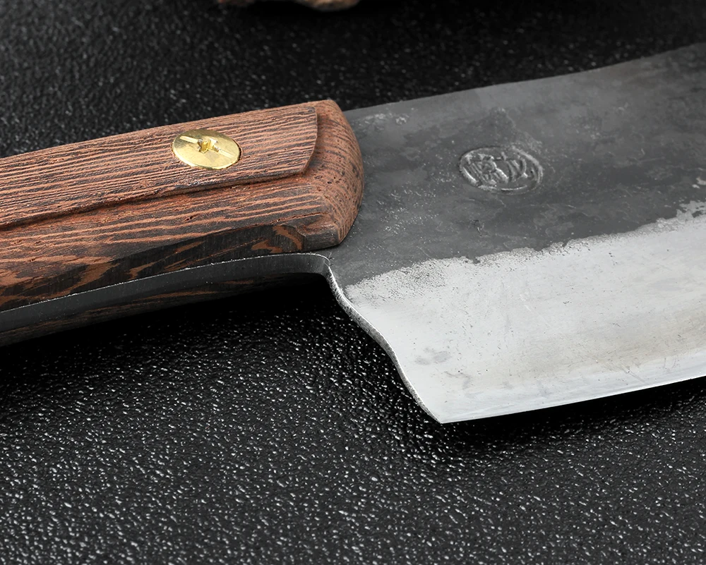 XITUO Forged Kitchen Chef Knife Traditional Handmade Clip Steel Slicing Meat Vegetable Multifunctional Butcher Knives Clad Steel