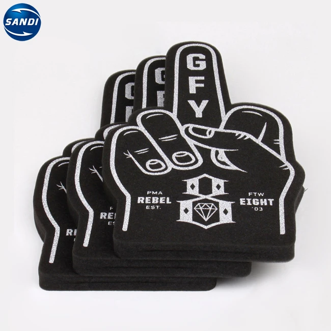 Promotional custom EVA cheering  giant foam middle finger
