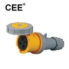 CEE IP67 125a 3pin Yellow industrial 110v socket