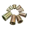 Zinc Alloy Hex Drive Threaded Insert NutType D Nut For furniture Wood