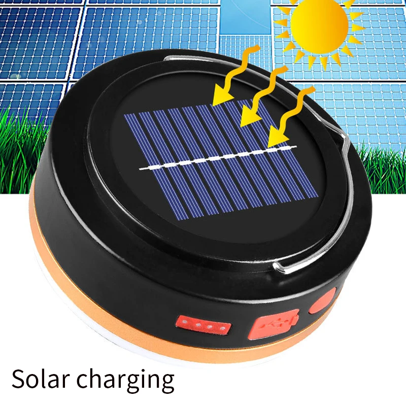 Portable Wireless control Solar powered USB Rechargeable Waterproof Camping Outdoor SMD Led Lantern Camping Lamp Lights