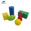 EVA 6 shapes 3D Geometry Solids Set 4 colors EVA Geometry Geometric solid model