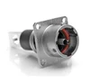 RTHP0121PN-H1 Amphenol Connector Male High Current Single Pole Square Flange Receptacle Connector