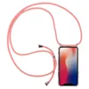 Necklace For Apple iPhone X XS Compatible Brand TPU Key Feature 1 Neck Strap Key Chain Mobile Phone Case with Silver clasps