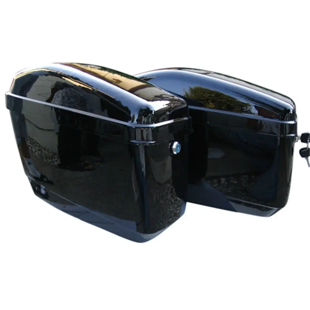 hard plastic saddlebags