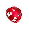 Custom turning parts service, cnc turned aluminum ring with anodizing