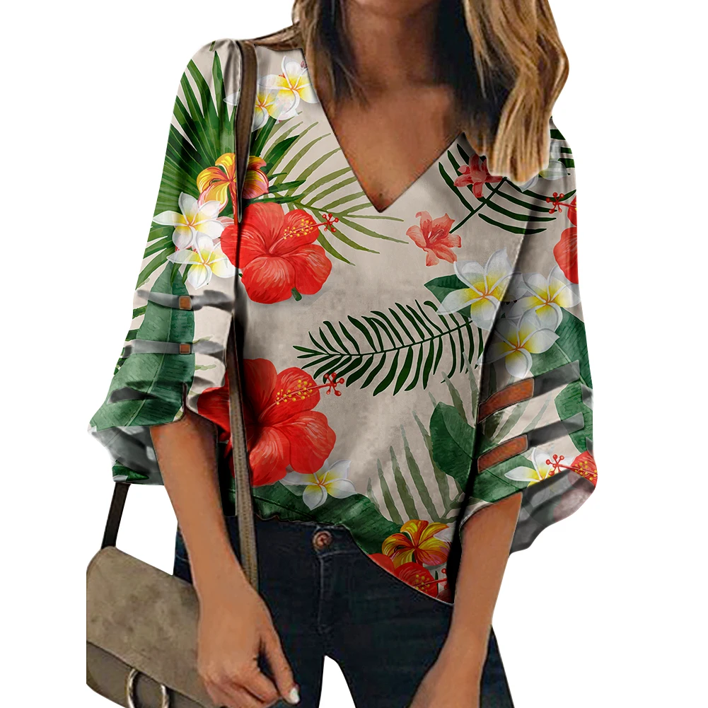 floral polo outfit for women