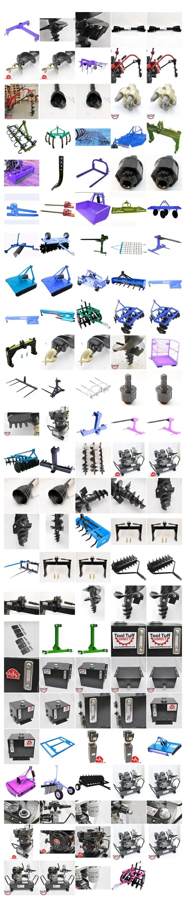 Earth Drill Machines /Earth Auger For Skid Steer Loader HYUNDAI R75-7 For Tree Planting