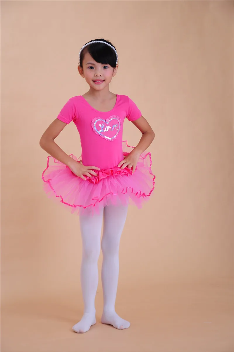 Boutique Dress Kids Pink Ballet Tights Dance Costumes Children's Tutu