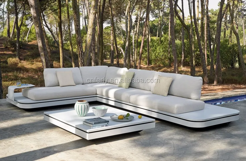 New Arrival Modern Style Fiberglass Outdoor Furniture Led Furniture