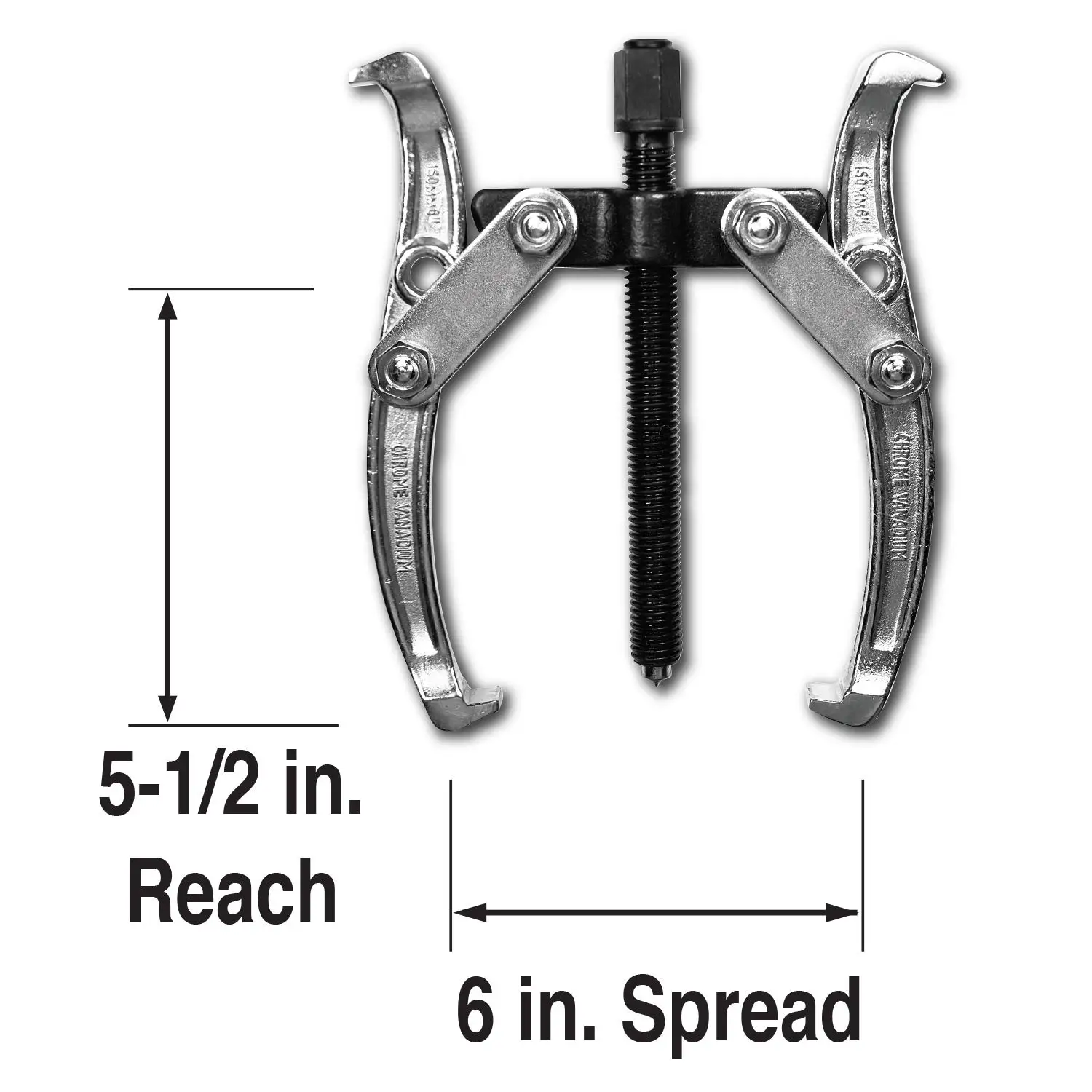 12inch High Quality Crv Small Gear Puller Set 3 Jaw Stanley Style