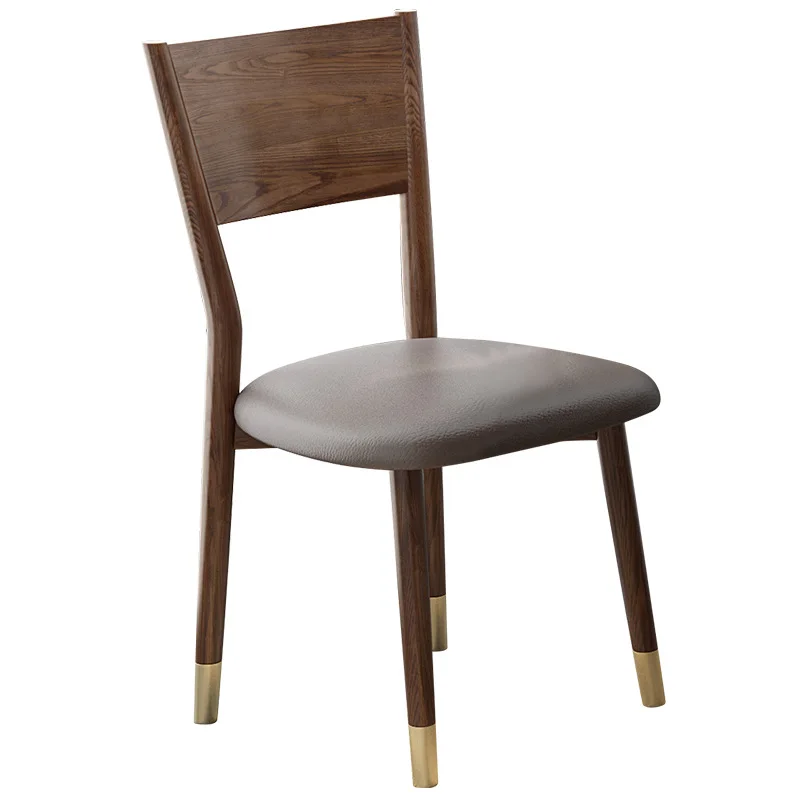 product-BoomDear Wood-wood dining chair concave chair back dining chair solid woodmodern chairsfor d-3