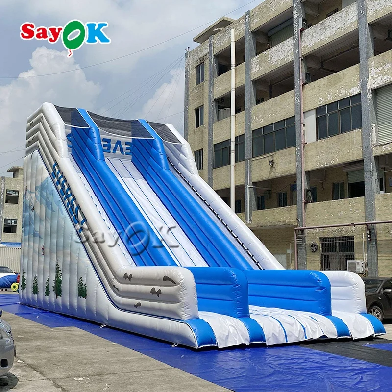 Riding the Waves: My Experience on the Tallest Inflatable Water Slide