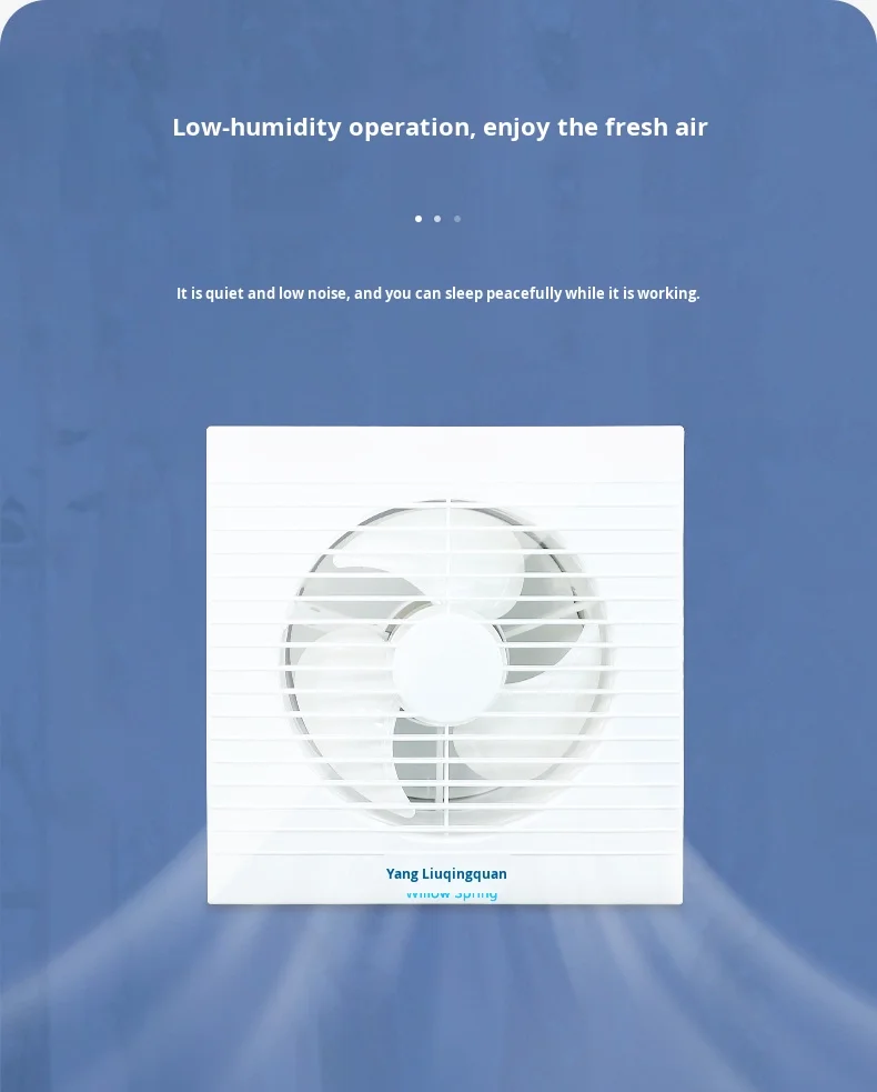 Powerful Energy-saving Exhaust Fan, Electric, Plastic - detail 28