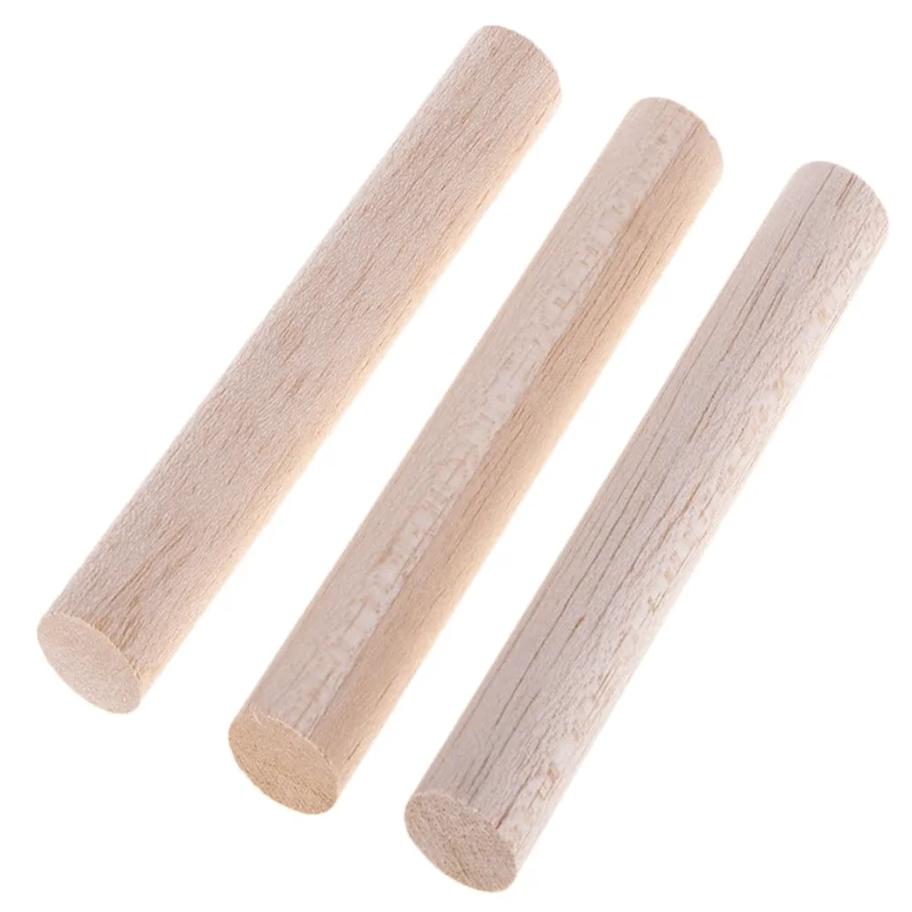 5 Pieces Assorted Round Balsa Unfinished Woodcraft Multifunctional Hot ...