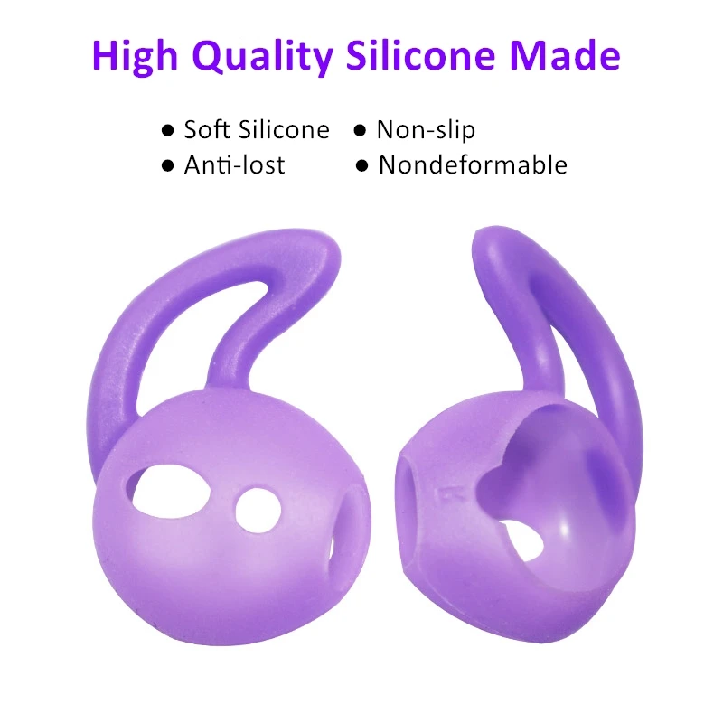 Colorful Comfortable Antilost Soft Silicone Earhook For Airpod