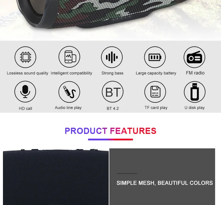Factory sale new products waterproof mini bluetooth speaker music bluetooth speaker usb - ANKUX.COM