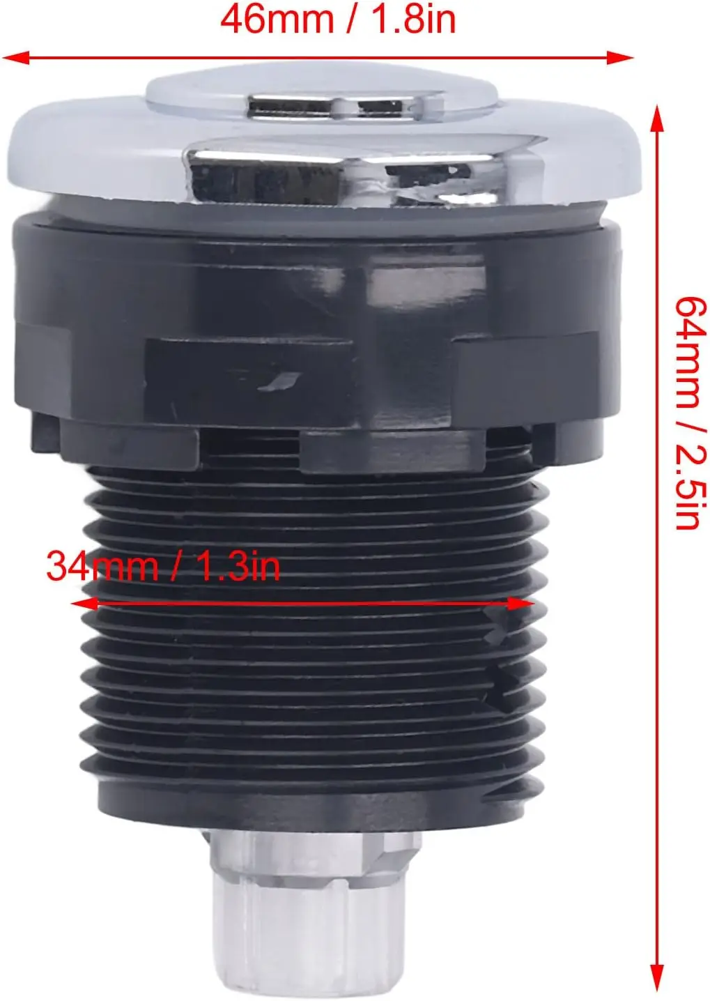 Garbage Disposer Air Switch Kit Button Kit For Food Waste Air Activated