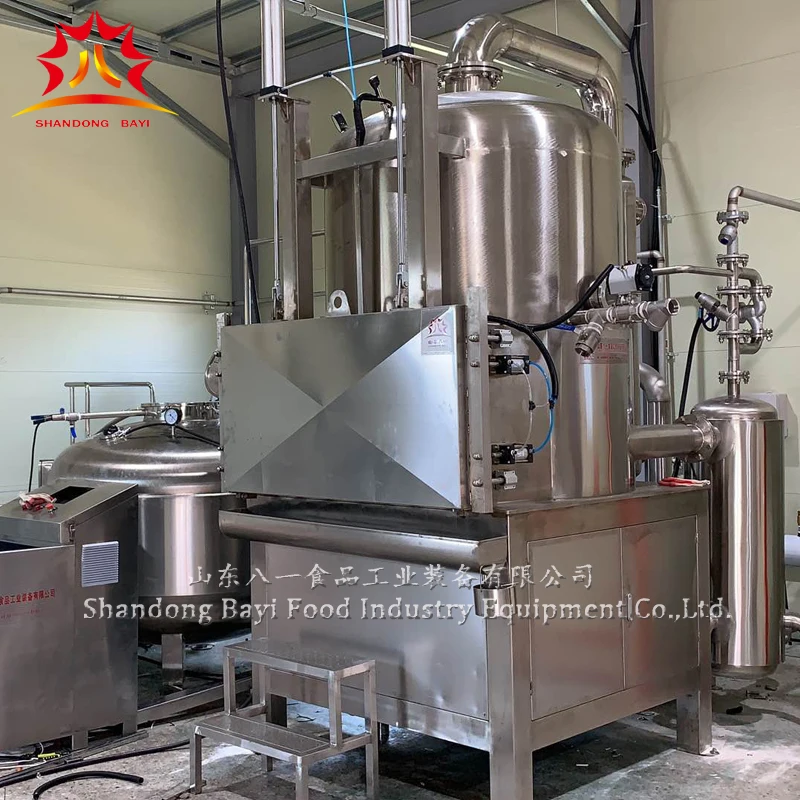 fruit and vegetable chips vacuum frying machine