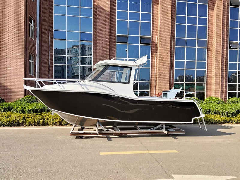 Most Stable 21ft 6.25m Aluminum Ballast Tank Fishing Boat For Sale