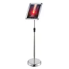 Direct customization can rise and fall high quality banner stand for poster stable and wear resistant