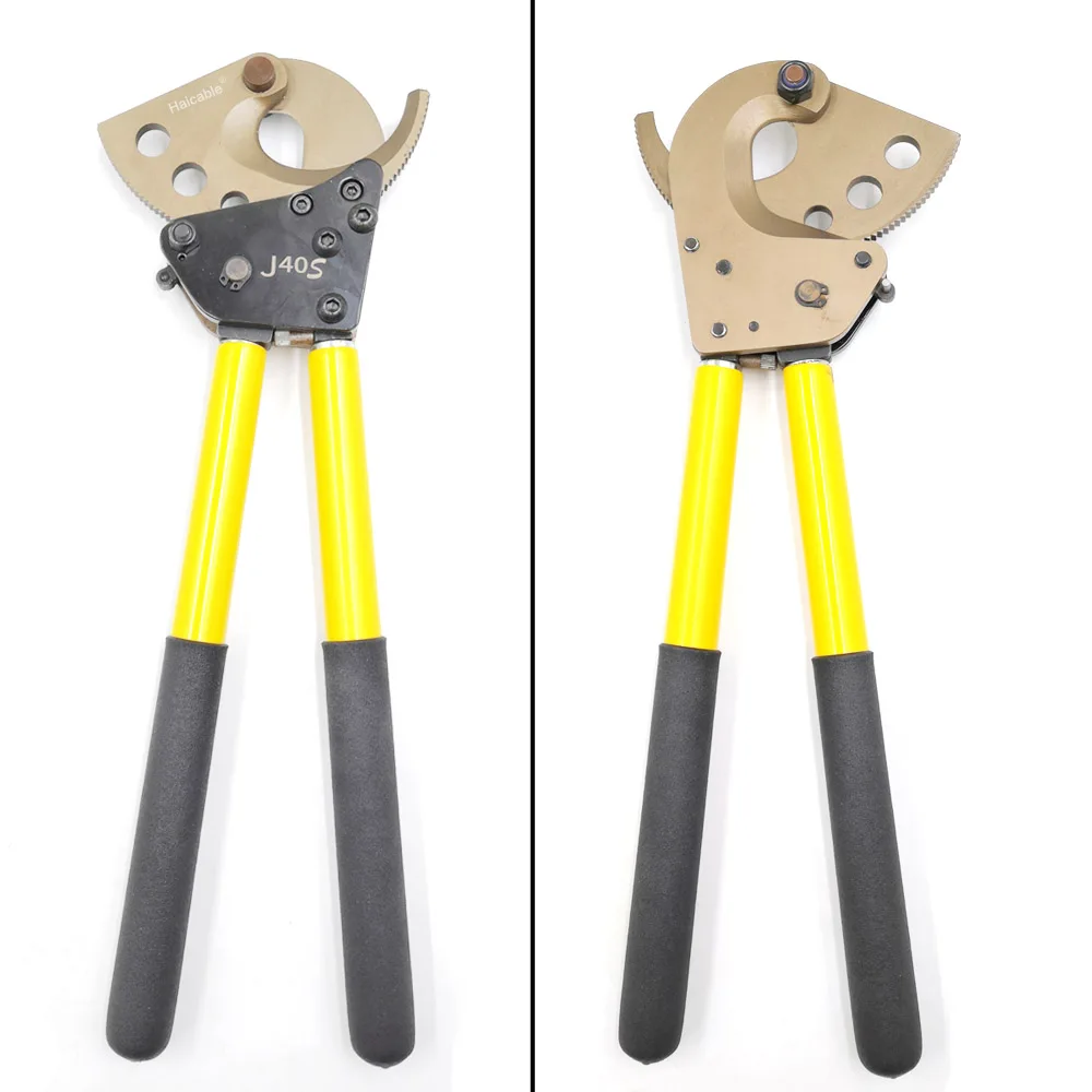 电缆切割器棘轮 j-40s 拉扯 acsr 铜线切割器