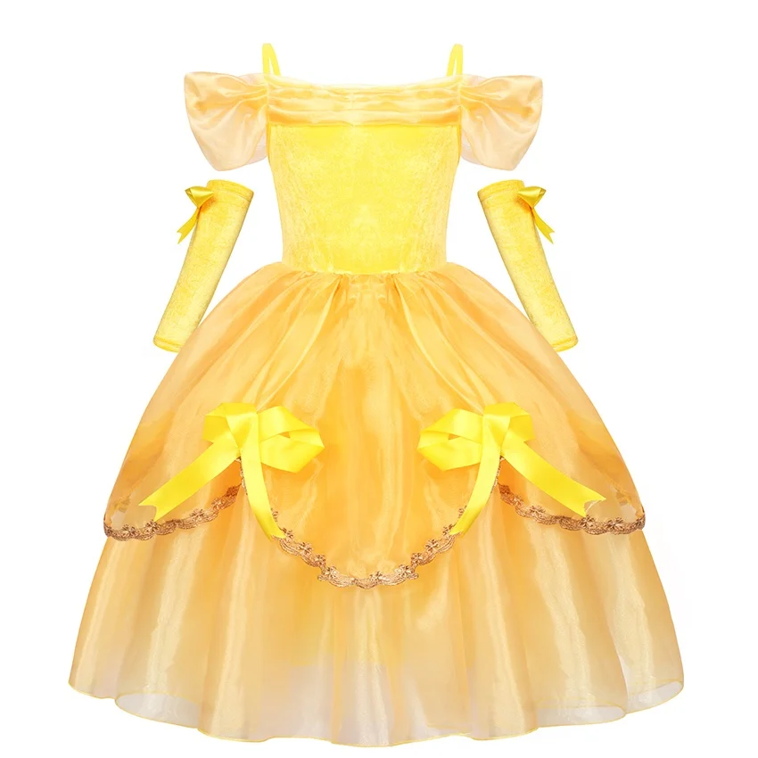 Robe Costume Cosplay Pour Filles Robe Princesse Belle Pour Carnaval Halloween Fete D Anniversaire Pour Enfants Nouvelle Collection Buy Costume De Cosplay De Filles Robe De Princesse Belle Enfants Costume De Cosplay Pour Les Filles D Enfants Product