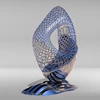 Custom Outdoor Big Size Sculture Moderne In Metallo Escultura De Metal Abstract Sculpture