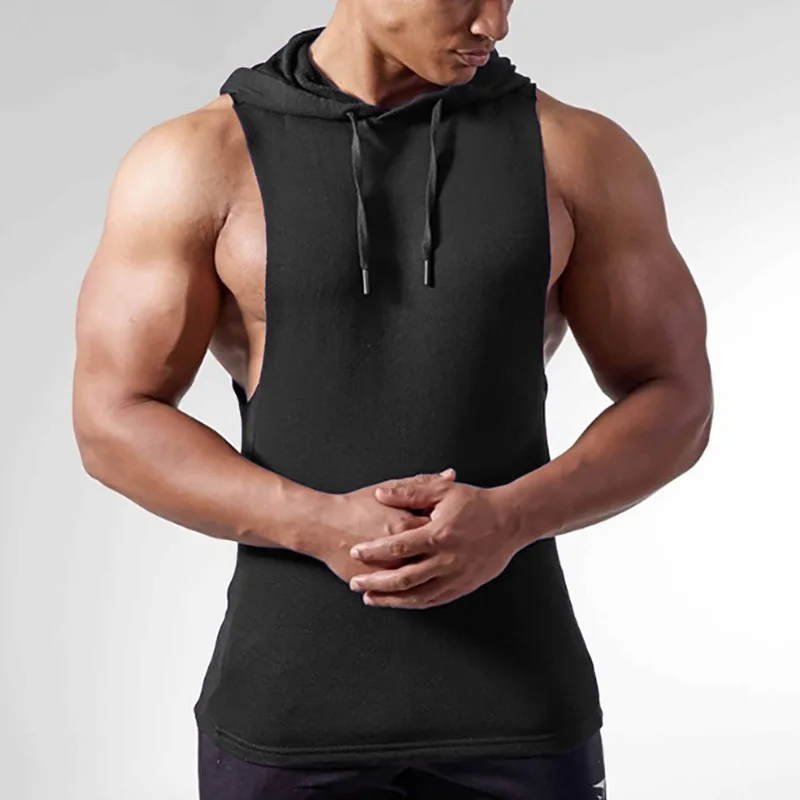 Sleeveless Hoodie main image 1
