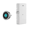 Mini Intelligent Smart Fingerprint Lock Office Cabinet Drawer Lock with Double Unlock Mode for GYM SPA Cabinet Locker