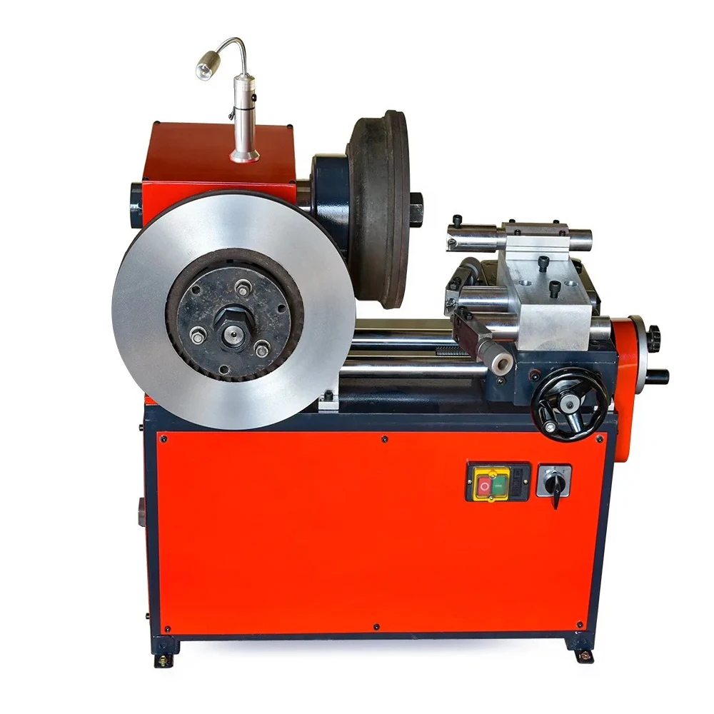 Car Brake Disc Skimming Machine Vertical Truck Brake Drum Disc Cutting