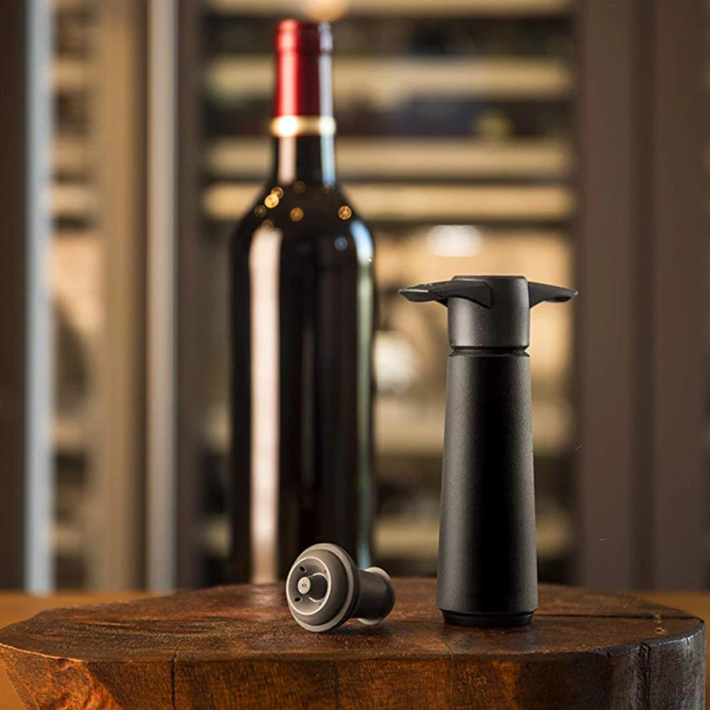 food grade manual piston air pressure wine preserver saver