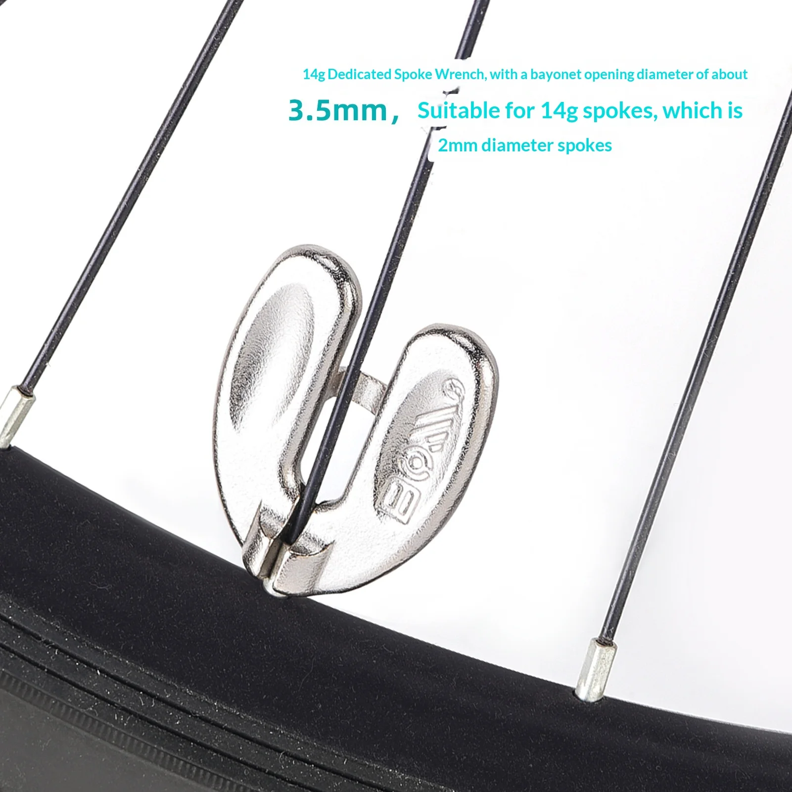 Aluminum Alloy Boy Mountain Bike Spoke Wrench Repair Tool Set