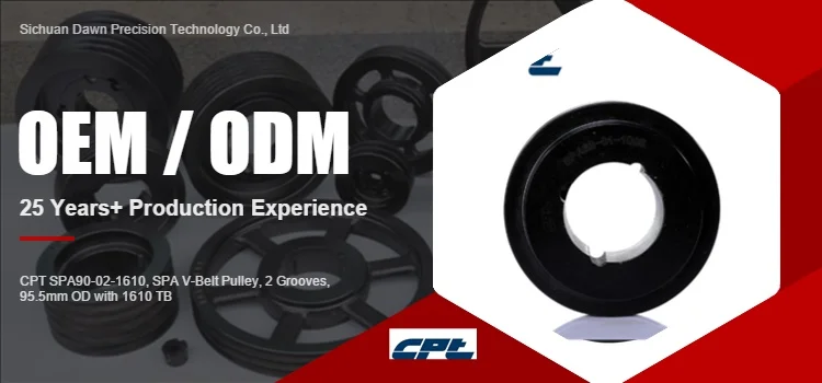 Cpt Spa106 02 1610 Spa V Belt Pulley Sheave 2 Grooves 111 5 Mm Od With 1610 Tb Buy Groove Pulley Sheave Double Sheave Pulley Block Product On Alibaba Com