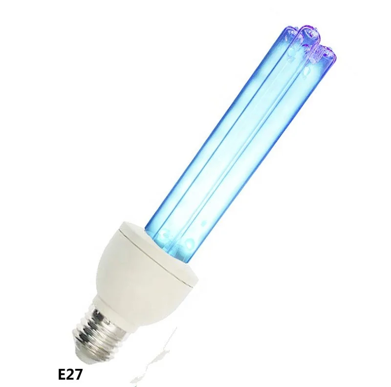 UVC LED E27 Bulb 20W 30W UV Lamp with Ozone Light Quartz Lamp Home Bathroom