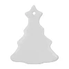 Safety And Durability Blank Photo 4" Christmas Tree Tile