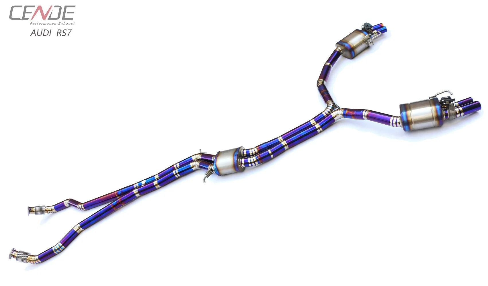 Cende Factory Stainless Steel Flexible Cutout System Exhaust Pipe For