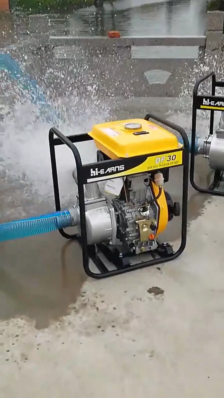 4 inch gas water pump