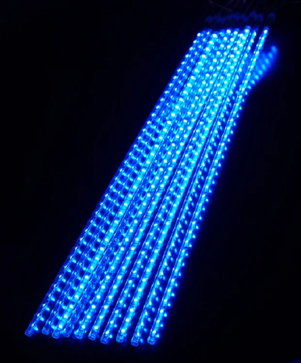 Chinese factory outdoor-led-lights-light-meteor-led. 80cm rain string led meteor shower lights