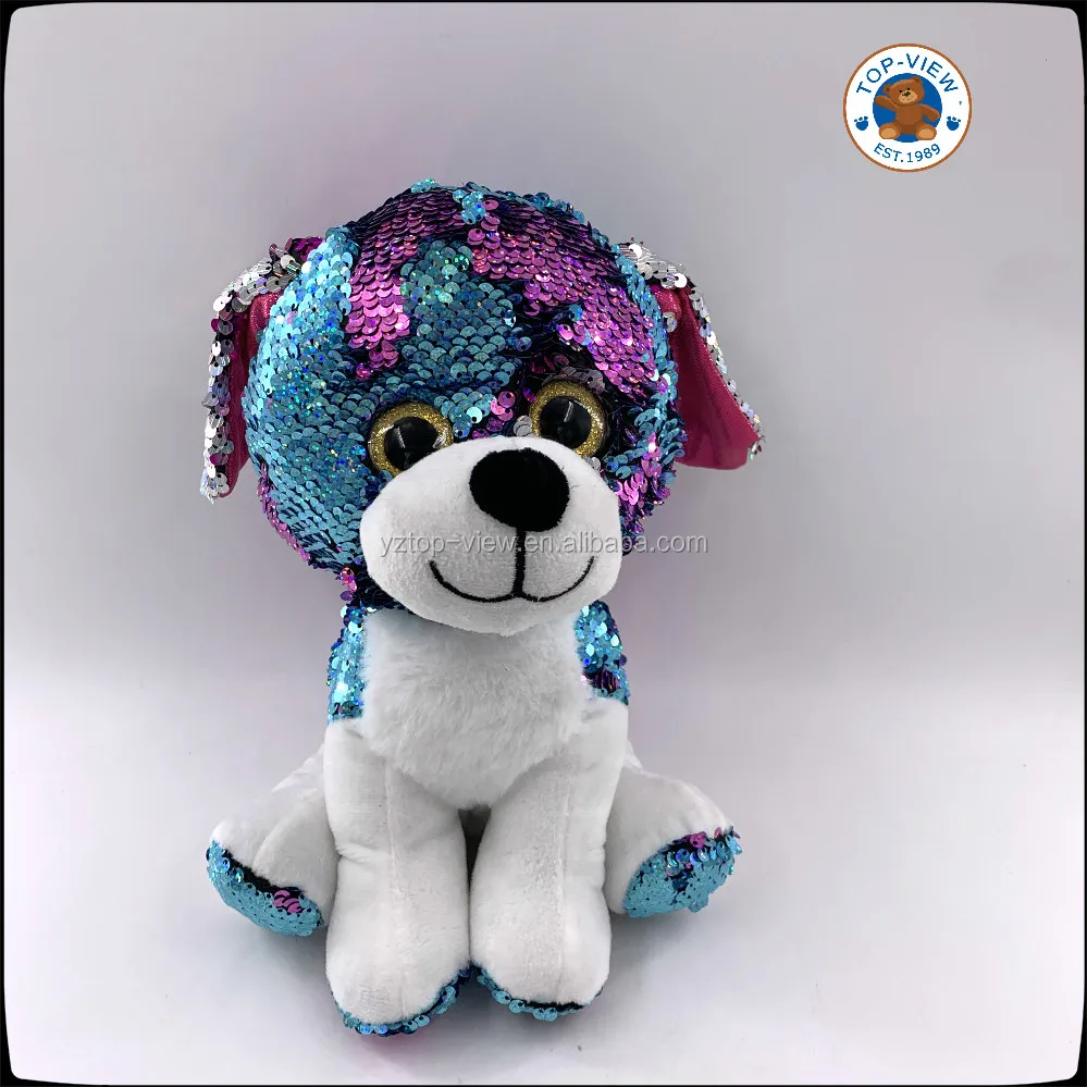 dog stuffed toy blue magic