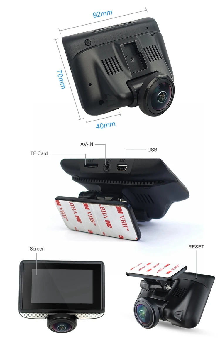 Gofuture Drive 360 Travelling Data Recorder Dash Cam 360 View Car