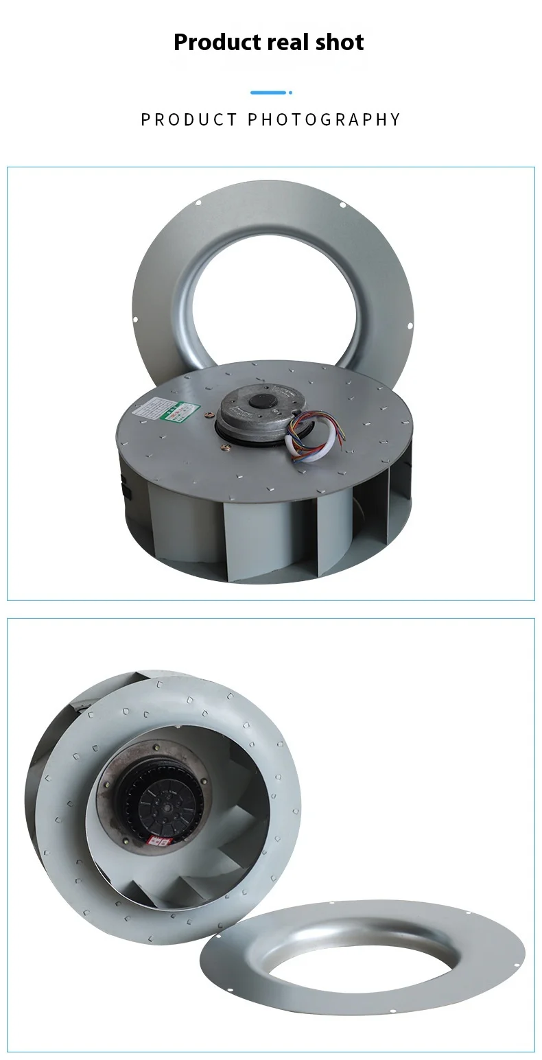 Centrifugal Fan, FFU280, 220v, Aluminum, Roof - detail 10