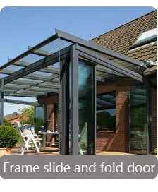 Modern Insulated Accordion Folding Door with Lock Folding Door Hardware