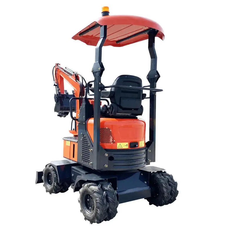 Small Wheel Excavator China Best High Quality Ton Mini Excavator