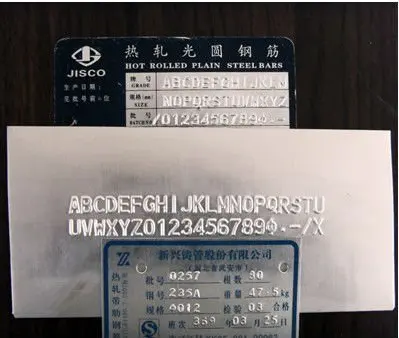HD-40D embossing samples