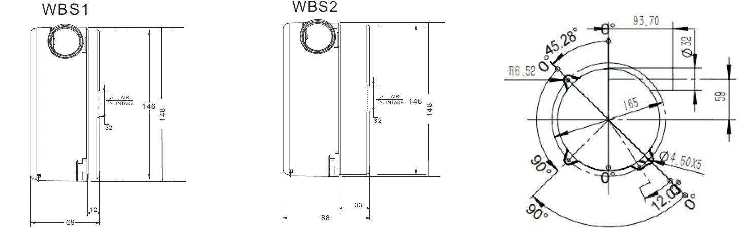 Water Heater, Centrifugal, Brushless Motor, HT-2 - detail 6