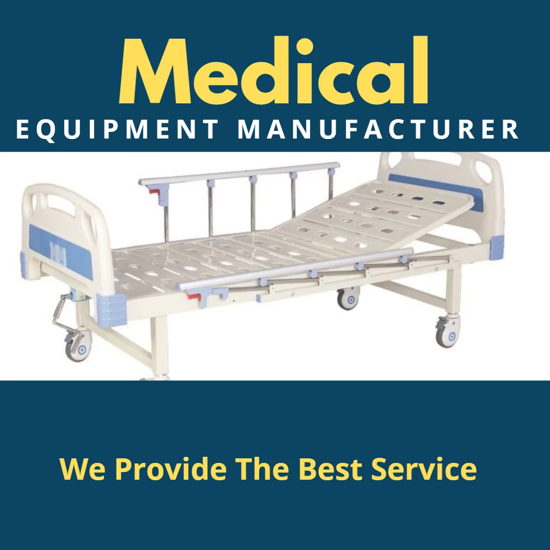 Manual Adjustable Medical Hospital Bed With Rails For Sale Buy